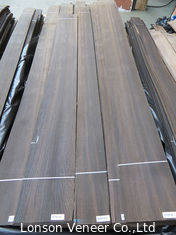 A grão ISO9001 reta Fumed a decoração interior do comprimento de Rift Cut 250cm do folheado